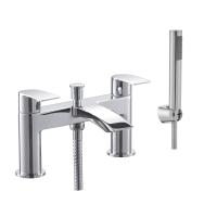 Buy cheap Contemporary Dual Handle Bathroom Faucet Taps 3 Years Warranty product