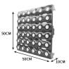 Buy cheap Digital Display Blinder Wash LED Matrix Light 80lm/w 6x6/36x3w For Wedding Hall from wholesalers