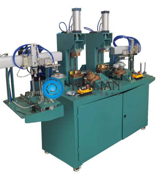 Buy cheap Automatic Fan Blade Double Station Nut Spot Welding Machine 100KVA from wholesalers