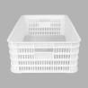 Buy cheap 600x400x200mm Vented Plastic Basket for Convenient Supermarket Storage and Shipping from wholesalers