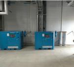 22KW Oil-Less Stationary Industrial Micro-Air Compressor Two-Stage Scroll with