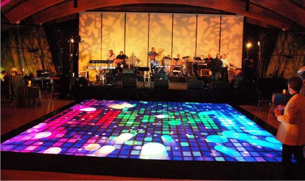 Buy cheap T Stage LED Dance Floor Scree Precise Installation 4000nits For KTV Club from wholesalers
