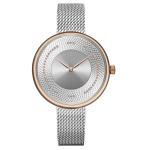 Quartz Womens Diamond Encrusted Watch Chronograph Wrist 30m Waterproof
