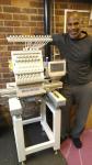 Discount price single head computer barudan embroidery machine prices same as