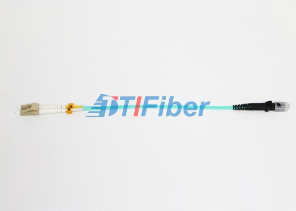 Buy cheap MTRJ Duplex Fiber Optic Patch Cord OM3 Duplex Low Insertion Loss from wholesalers