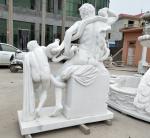 Museum exhibition marble sculptures Laocoon replica stone statue,stone carving