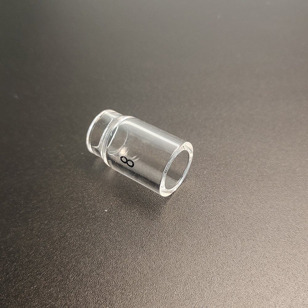 UPPERWELD 53NQ61S-8 Clear Glass Nozzle Tig Torch Accessory for Improved Gas Coverage