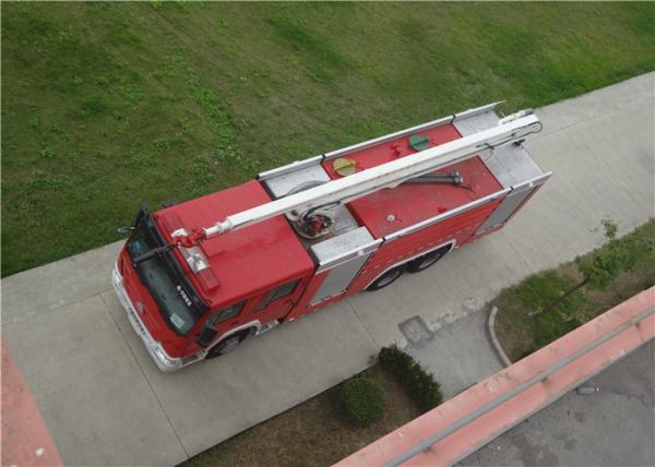 Buy cheap Max Power 320KW 6x4 Drive High Spray Water Tower Fire Truck 20m Working Height from wholesalers