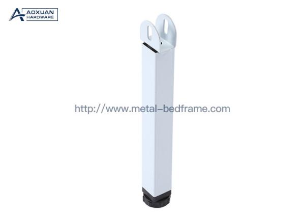 Buy cheap Iron White 30mmx30mm Adjustable Bed Frame Support Legs from wholesalers