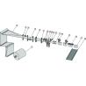 Buy cheap 10kw Power Rotary Sealing Machine , Capping Rotary Filling Machine Weight 3800kg from wholesalers