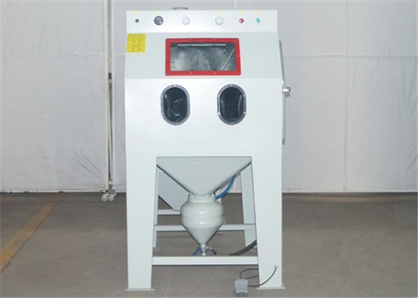 Buy cheap Manual 750W Direct Pressure Blast Cabinet With Tank 8mm Nozzle Diameter from wholesalers