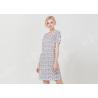 Buy cheap Cute Love Heart Printed Long Sleeve Cotton Nightdress , Soft Ladies Nighty Gown from wholesalers