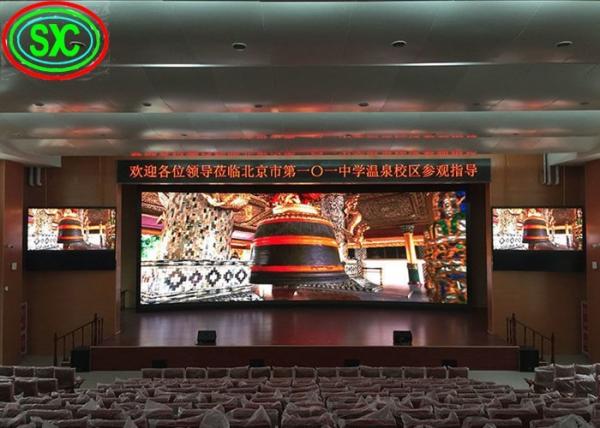 Buy cheap Advertising P4 Indoor Full Color LED Display Wall Front Service With Magnet from wholesalers