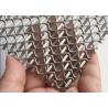 Buy cheap 4.5mm Knitted Architectural Woven Wire Mesh Panels Purity Titanium from wholesalers