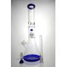 Buy cheap 14.4mm Bottom Beaker Glass Water Bongs 15" Rasta Big Base Ice Water Pipes from wholesalers