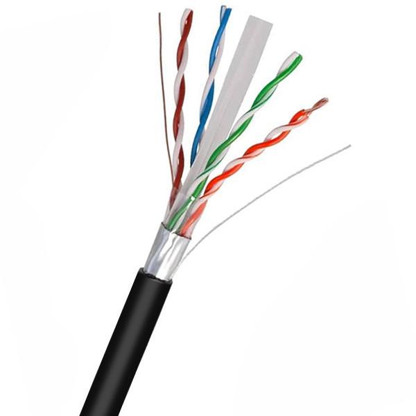 Buy cheap Solid Outdoor PE Jacket 1000FT FTP CAT6 Cable 0.56mm With Networking Cables from wholesalers