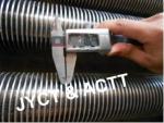 SA106GrB Metal Welded Helical Fin Tube for Air Cooler / Boiler Economizer