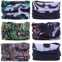 Buy cheap Reflective Paisley Pattern Silk Warm Neck Tube Scarf Bandana product