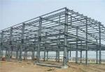 Custom Two Storey Steel Structure Warehouse Building With Mezzanine Platforms