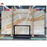 Buy cheap Competitive Onyx Stone Veneer Book Match Colorful Onyx Flooring Tile Backlit Rainbow from wholesalers