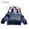 Buy cheap Theme Park Equipment 6 Seats 9D Virtual Reality VR Simulator Cinema with VR Movies from wholesalers
