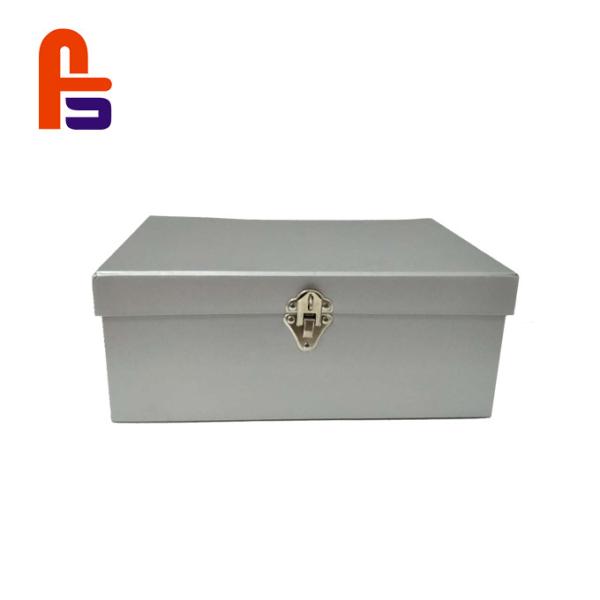 Buy cheap Grey Color Printing Child Storage Suitcase 28*18*8cm Size Cardboard Suitcase Box from wholesalers
