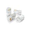 Buy cheap Wholesale CAT6 8P8C Transparent RJ45 Plugs - 1000Mbps Pure Copper, Fluke Certified from wholesalers
