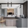 Buy cheap Modular ODM Handleless Kitchen Cabinets Wood Veneer Kitchen Cabinets from wholesalers