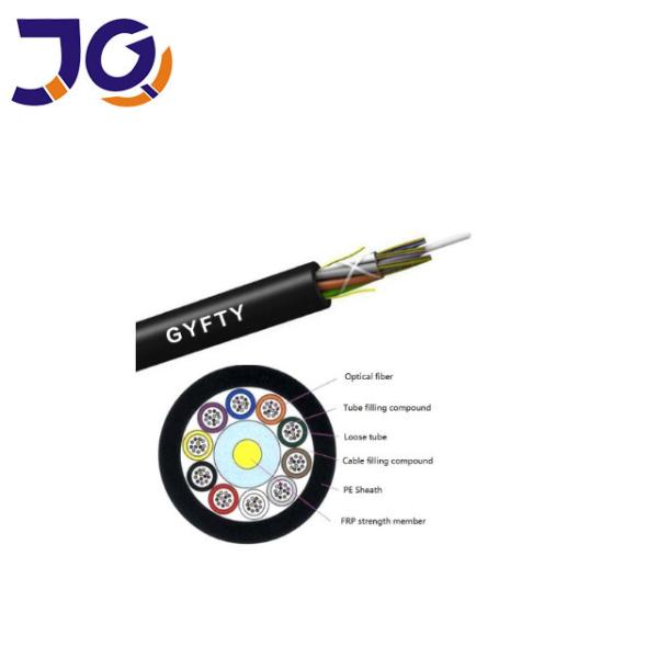 Buy cheap GYFTY 24 Core G652D Aerial Fiber Optic Cable For Networking from wholesalers