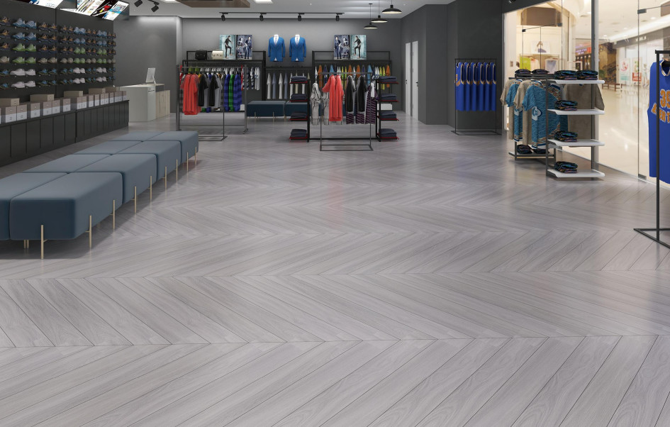 Outside Matt Hotel Interior Wooden Porcelain Tiles Gray Khaki For Decoration Ceramic Tiles