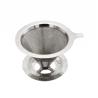Buy cheap 145mm Sustatinable Stainless Steel Coffee Cone Fine Strainer With Stand from wholesalers
