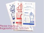 Latex Gloves Powder Free / Disposable Food Prep Cooking Gloves / Kitchen Food