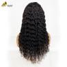 Buy cheap 4*4 Frontal Lace Virgin Human Hair Natural Black Curl Wigs With Anti Slip Strips from wholesalers