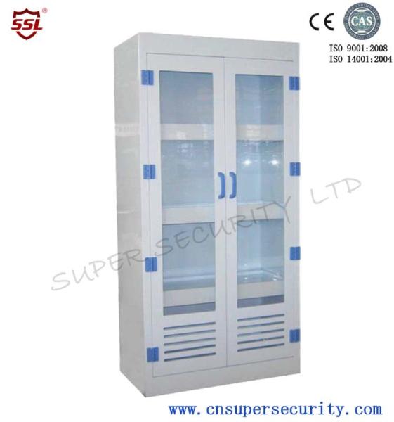 Buy cheap Large Plastic Adjustable Shelf Medical Safety Storage Cabinet 450 Liter from wholesalers