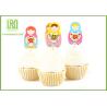 Buy cheap Customized Design Disney Princess Cupcake Toppers Picks 9 / 12cm Length from wholesalers