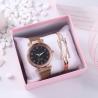 Buy cheap Women'S Wrist Watch Gift Set With Gypsophila dial Nonwaterproof from wholesalers
