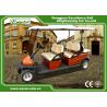 Buy cheap Brown Red 6 Seater Electric Golf Buggy ADC 48V Battery Powered from wholesalers
