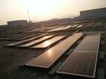 10 Degree Flat Roof Solar Mounting System Photovoltaic Framed Ballast Panel