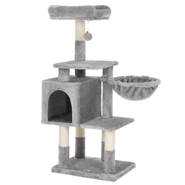 Buy cheap Contemporary Songmics Cat Tree Accessories Modern Looking Multilevel 110 Cm Tall from wholesalers