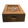 Buy cheap Corten Steel Garden Gas Fire Pits SUS304 Natural Gas Fire Table from wholesalers