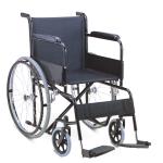 Buy cheap Essential Transport Folding Steel Wheelchair Powder Coating 94*28*89cm from wholesalers