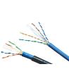 Buy cheap Outdoor Double Layer Jacket Cat6 UTP Lan Cable UV Resistance from wholesalers