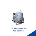 Supermarket PE Ride On Floor Scrubber With Two Brush