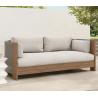 Buy cheap Comfortable Wood Patio Furniture Set Wood Outdoor Sectional Weather Resistance from wholesalers