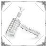 Buy cheap Thick Glass Hammer Bubbler Water Pipe Matrix 6 Arms Percolator Length 6.7 Inches from wholesalers