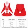 Buy cheap Adjustable Pet Christmas Outfit Fleece Cloak Cats And Dogs Apparel Red Hat from wholesalers