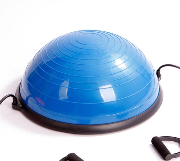 Buy cheap Balance half Ball, Yoga Exercise Ball with Resistance Bands and Foot Pump for Yoga Fitness Home Gym Workout from wholesalers