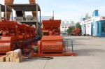 Twin Shaft JS1000 1m3 Volume Cement Mixer Machine Electric Self Loading Concrete