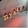 Buy cheap Eye Catching 12VDC Custom Neon Sign Light Box Free Standing from wholesalers