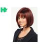 Buy cheap Wholesale Machine Made Red Bob Wig Short Straight Synthetic Full Wigs from wholesalers